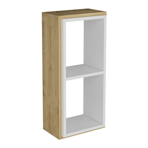 Bild von Hanah Home Modern Wall Shelf – Saphir-Eiche & Anthrazit