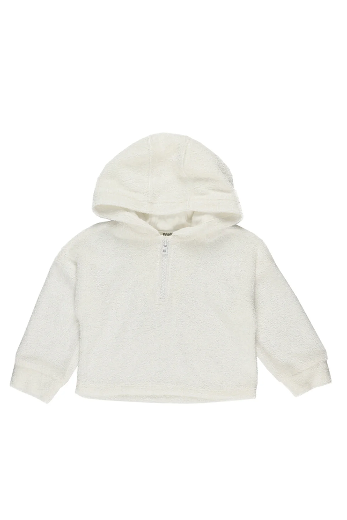 Bild von Panço Weißes Kapuzensweatshirt Baby Mädchen Handtuch für Damen - 2 Jahre