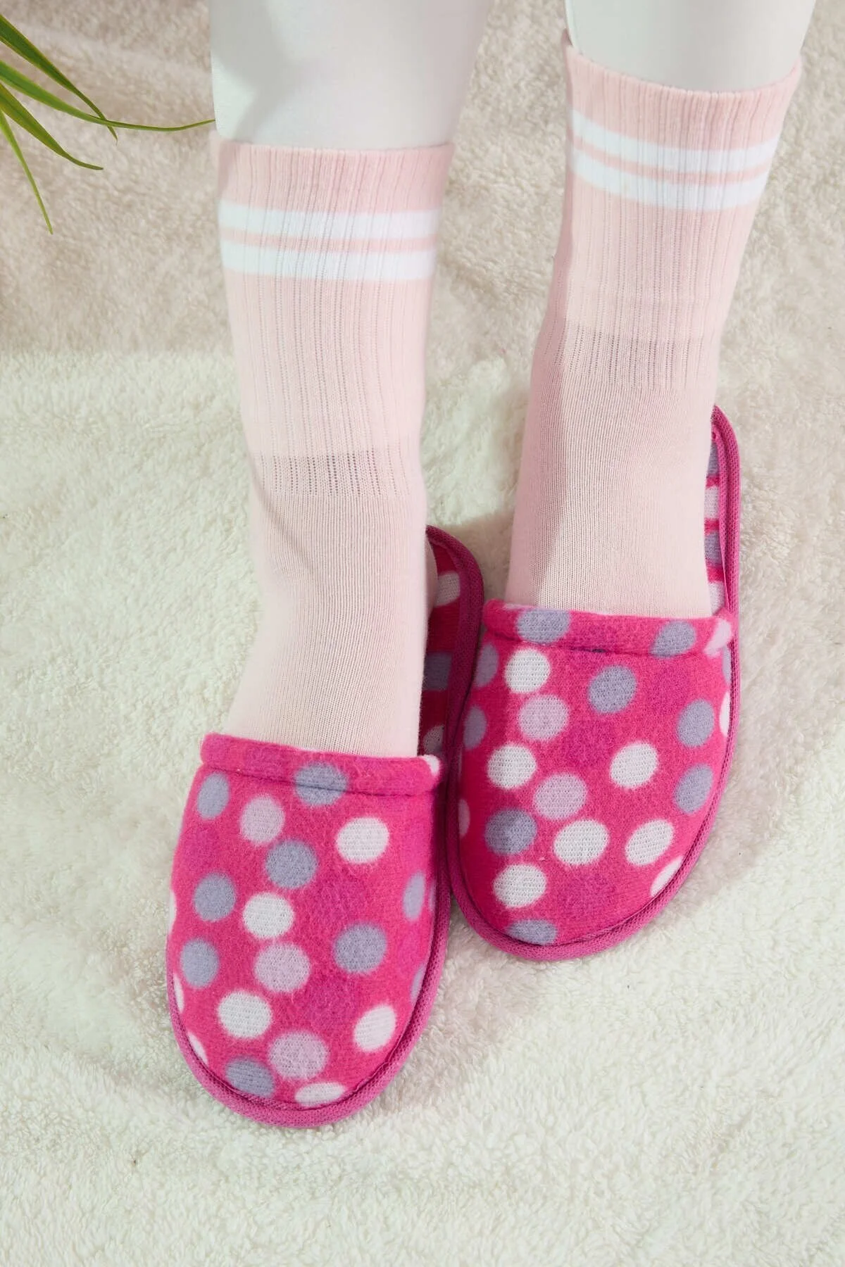 Bild von TOFİSA Rosa Hausschuhe - für Damen - 37