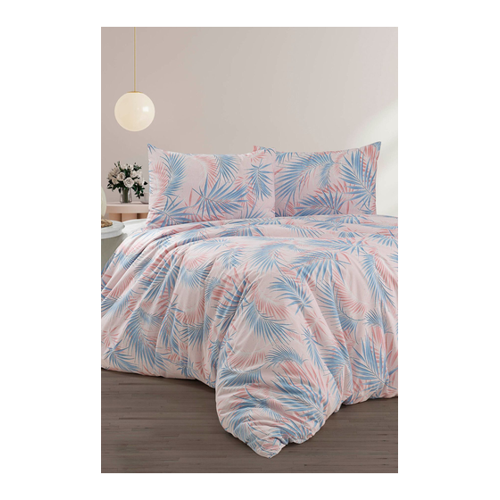 Bild von TOFİSA Rosafarbenes Bettbezug-set Für Einzelbett - One Size