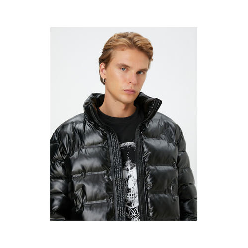 Bild von Koton Pufferjacke in Lederoptik für Herren - M