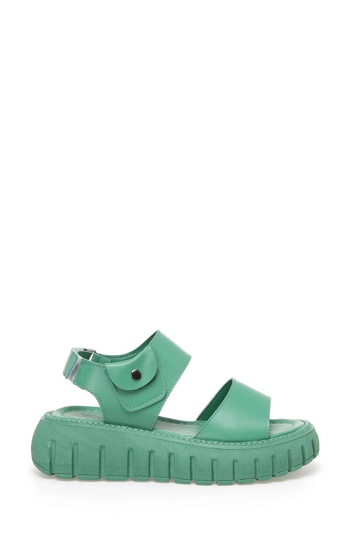 Bild von Butigo Dunkelgrüne Sandalen Mit Dicker Sohle für Damen - 37