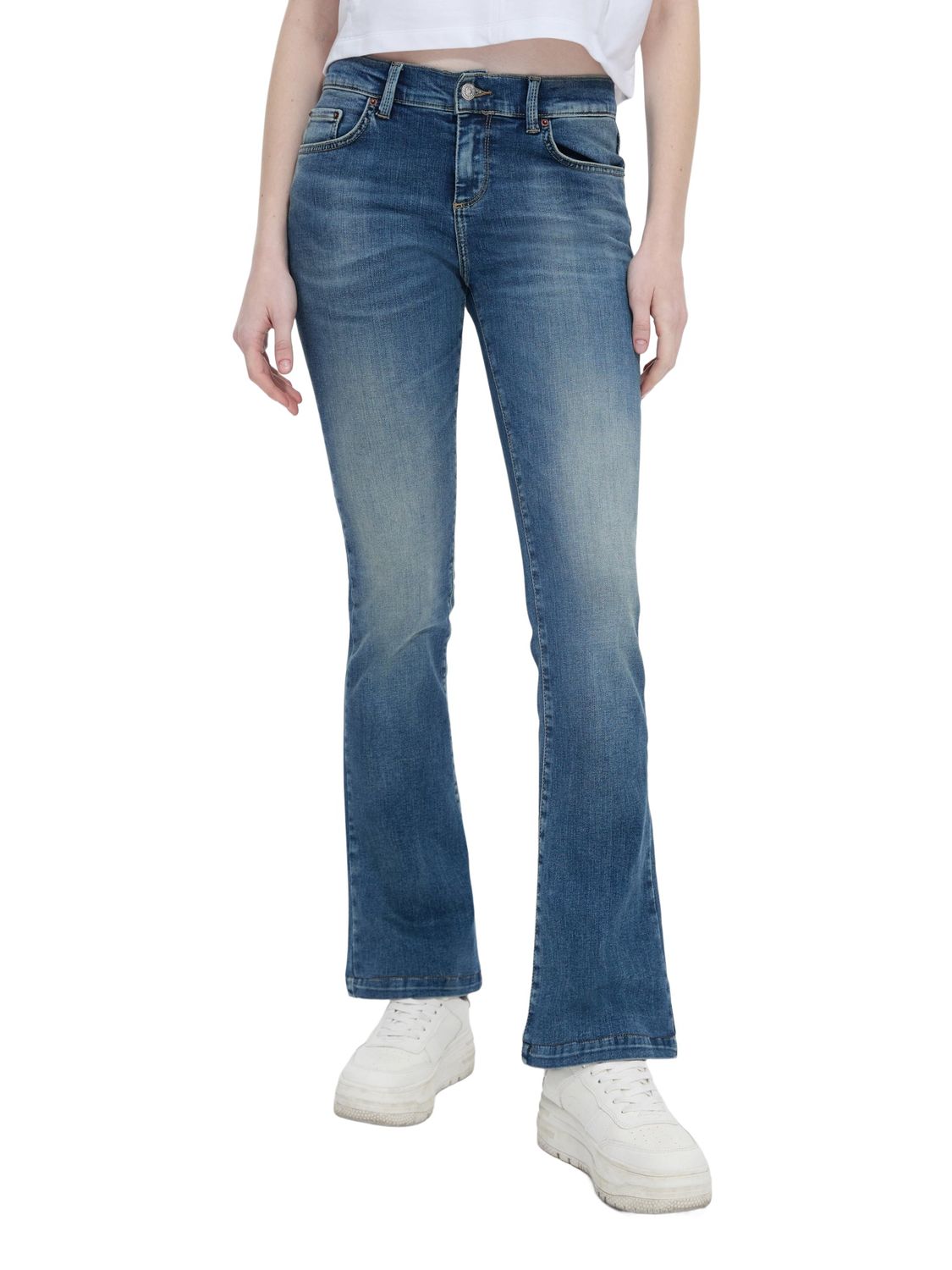 Bild von LTB Damen Jeans FALLON Flared Fit - Blau - Darla Wash