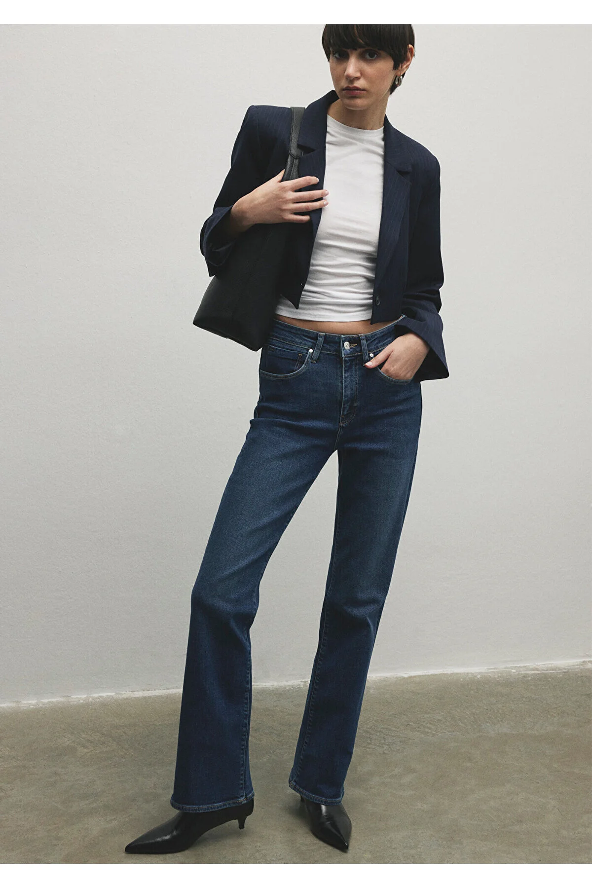 Bild von Mavi Bliss Premium Dunkle Jeanshose-85292 für Damen - 29/28