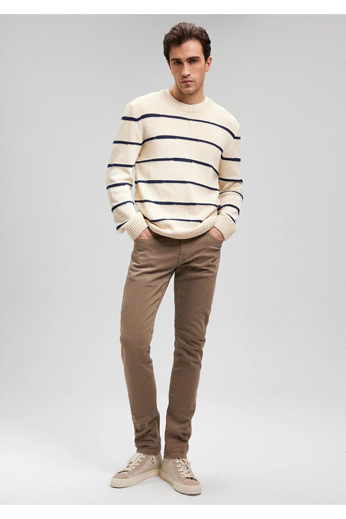 Bild von Mavi Jake Brown Bequeme Gabardine-hose0042286571 für Herren - 38/32
