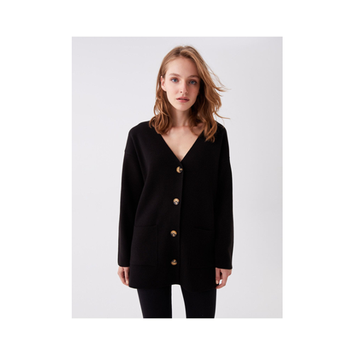 Bild von LC Waikiki Strickjacke mit V-Ausschnitt für Damen
