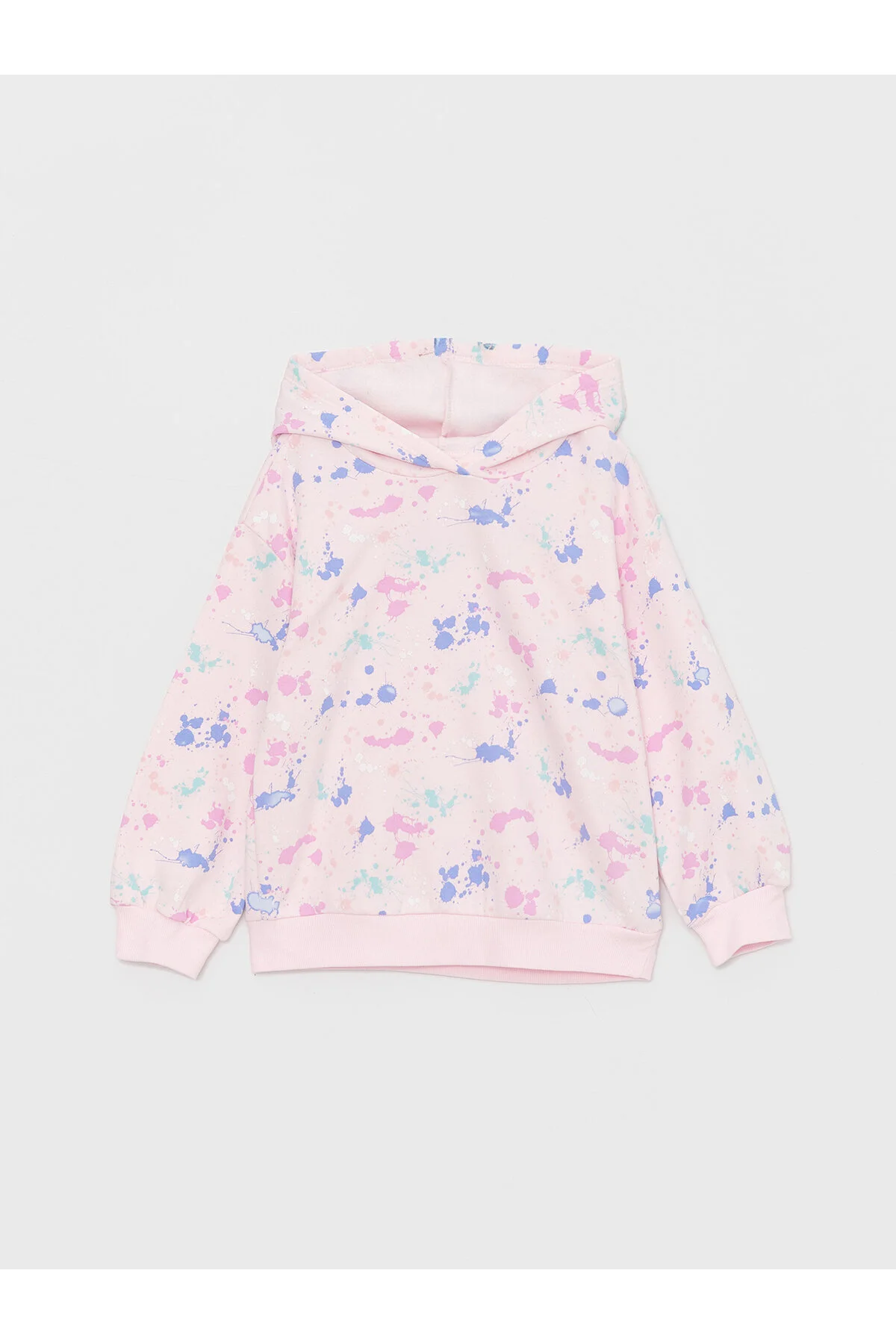 Bild von LC Waikiki Kapuzenpullover Für Mädchen – Langarm, Bedruckt für Damen - 3–5 Jahre