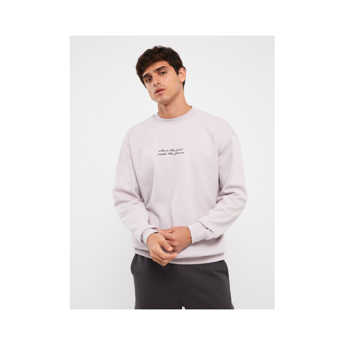 Bild von LC Waikiki Sweatshirt für Herren – Lila, Rundhalsausschnitt