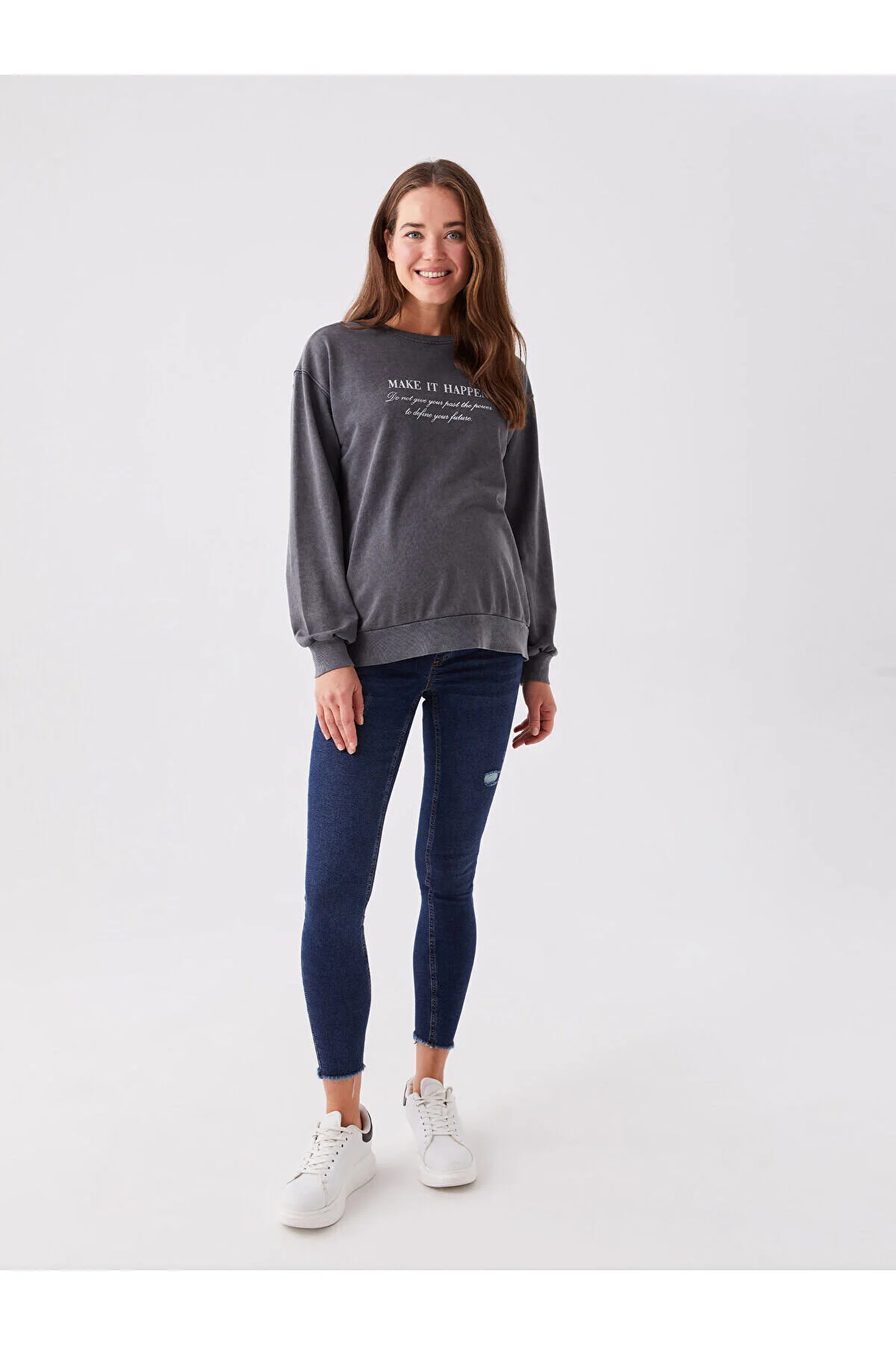 Bild von LC Waikiki Lcw Mercury Skinny Fit Umstandsjeans Mit Bauchmuskeln für Damen - 36