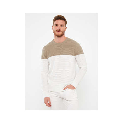 Bild von LC Waikiki Strickpullover – Rundhalsausschnitt, Lange Ärmel, Farbblock für Herren