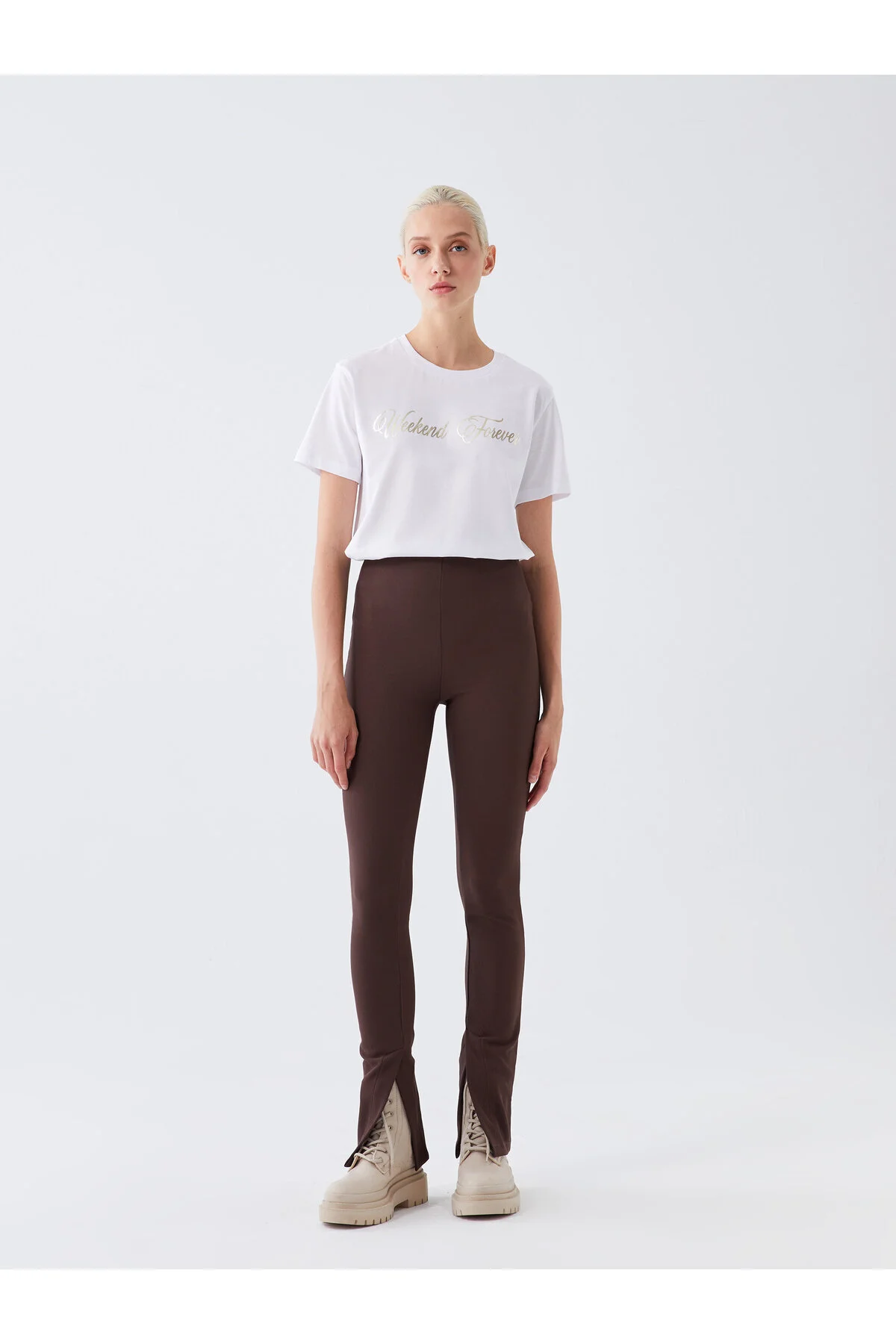 Bild von LC Waikiki Extra Schmale Hose – Gerader Schnitt für Damen - M
