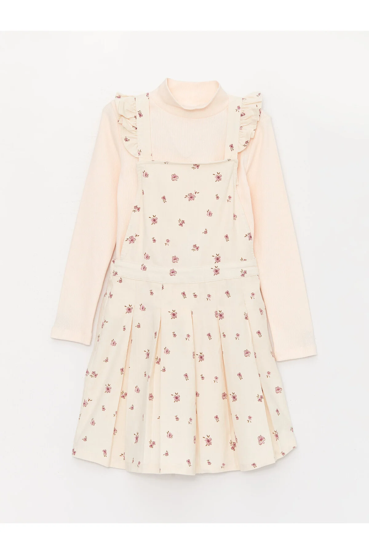 Bild von LC Waikiki Rollkragen-t-shirt Und Kleid Für Mädchen für Damen - 3–4 Jahre