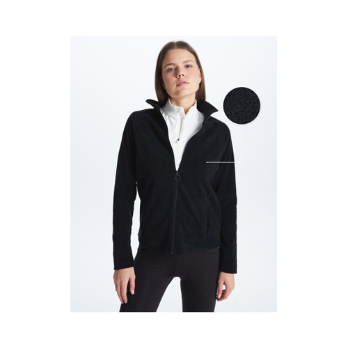 Bild von LC Waikiki Stehkragen-langarm-fleece-cardigan für Damen - M