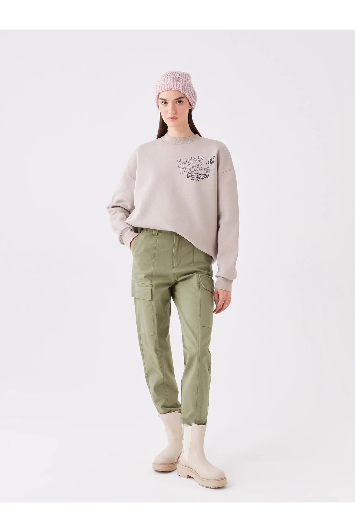 Bild von LC Waikiki Slim-fit-cargohose für Damen - 42