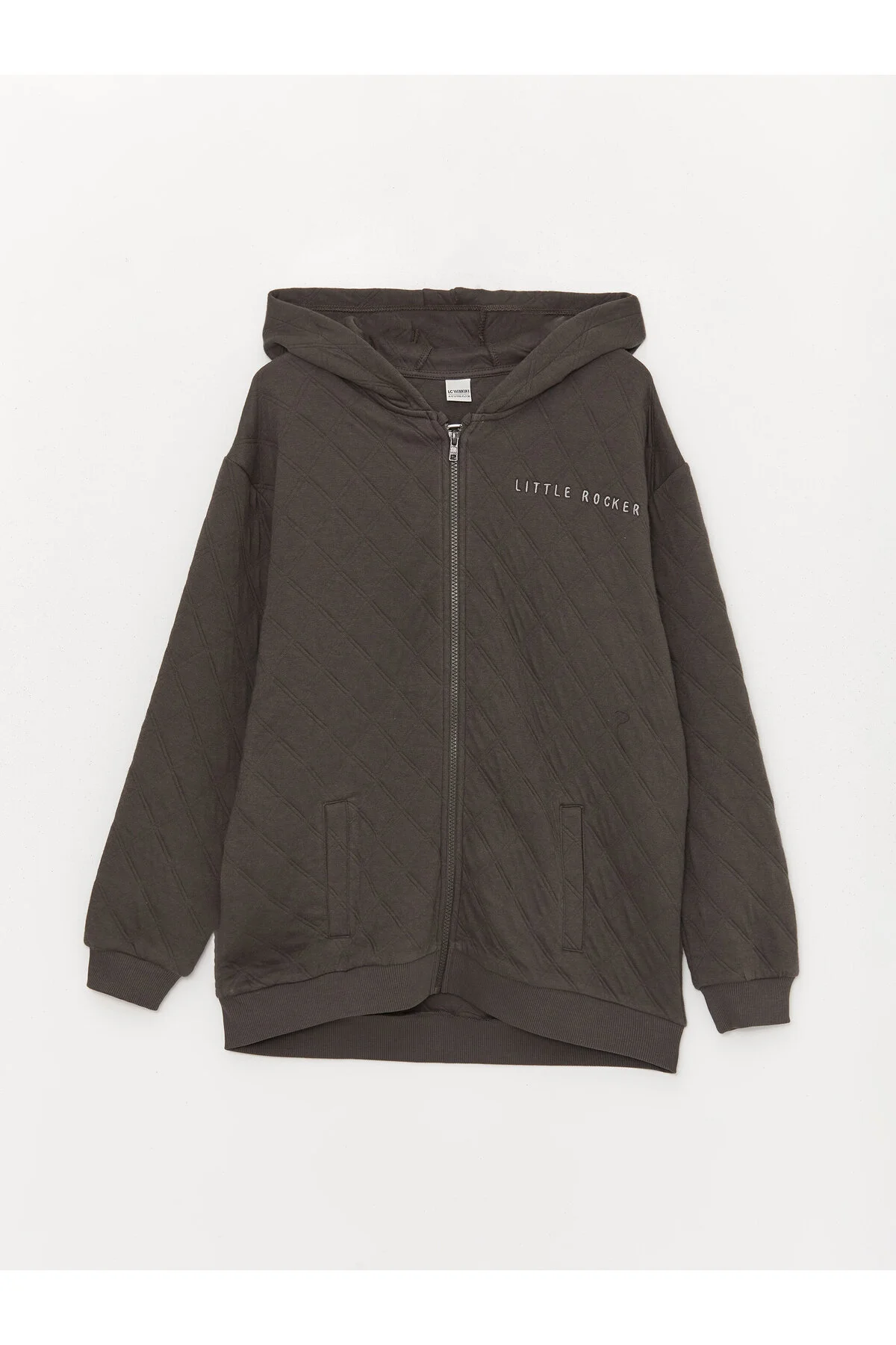 Bild von LC Waikiki Gestepptes, Gemustertes Sweatshirt Mit Langen Ärmeln Und Kapuze Für Jungen für Herren - 7–10 Jahre