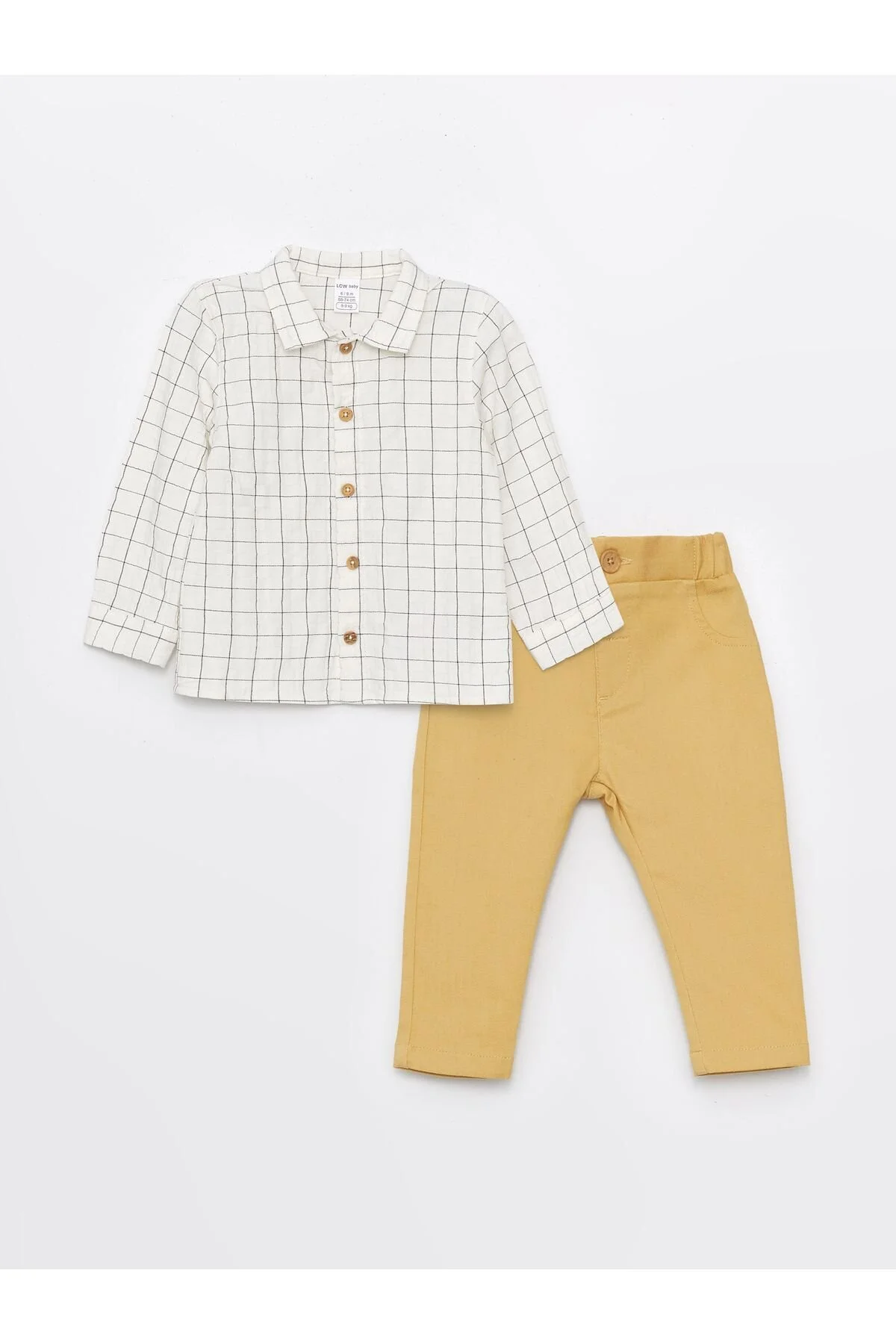Bild von LC Waikiki Langarmshirt Und Hose Für Babys, 2-teilig für Herren - 12–18 Monate
