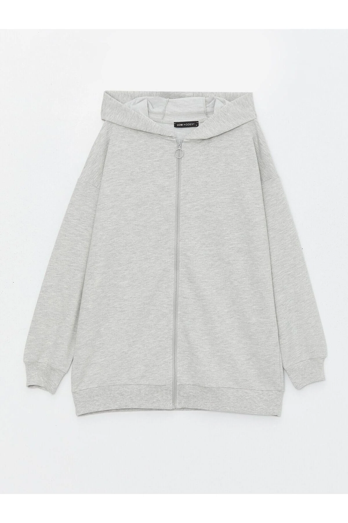 Bild von LC Waikiki Langarm-sweatshirt Mit Kapuze Und Reißverschluss für Damen - 4XL