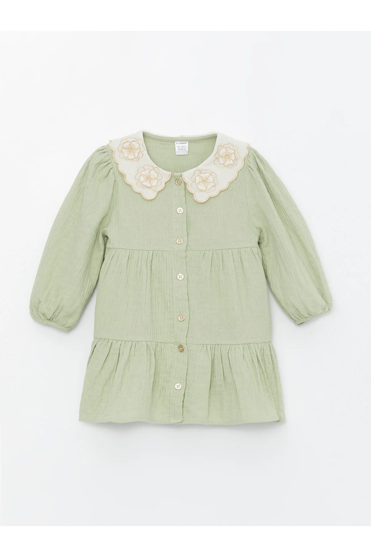 Bild von LC Waikiki Langärmliges Baby-mädchenkleid Mit Kragen für Damen - 2–4 Jahre