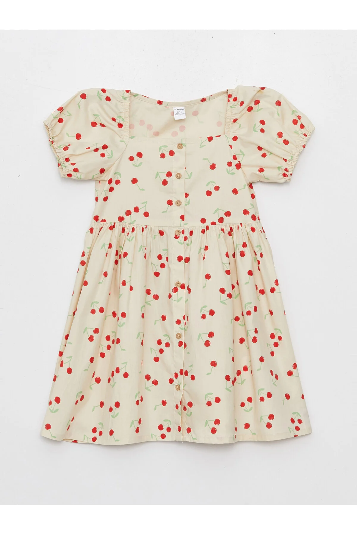 Bild von LC Waikiki Gemustertes Babykleid Mit Quadratischem Kragen für Damen - 9–12 Monate