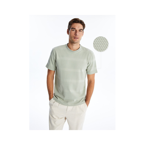 Bild von LC Waikiki T-Shirt mit Strukturiertem Rundhalsausschnitt für Herren – XL
