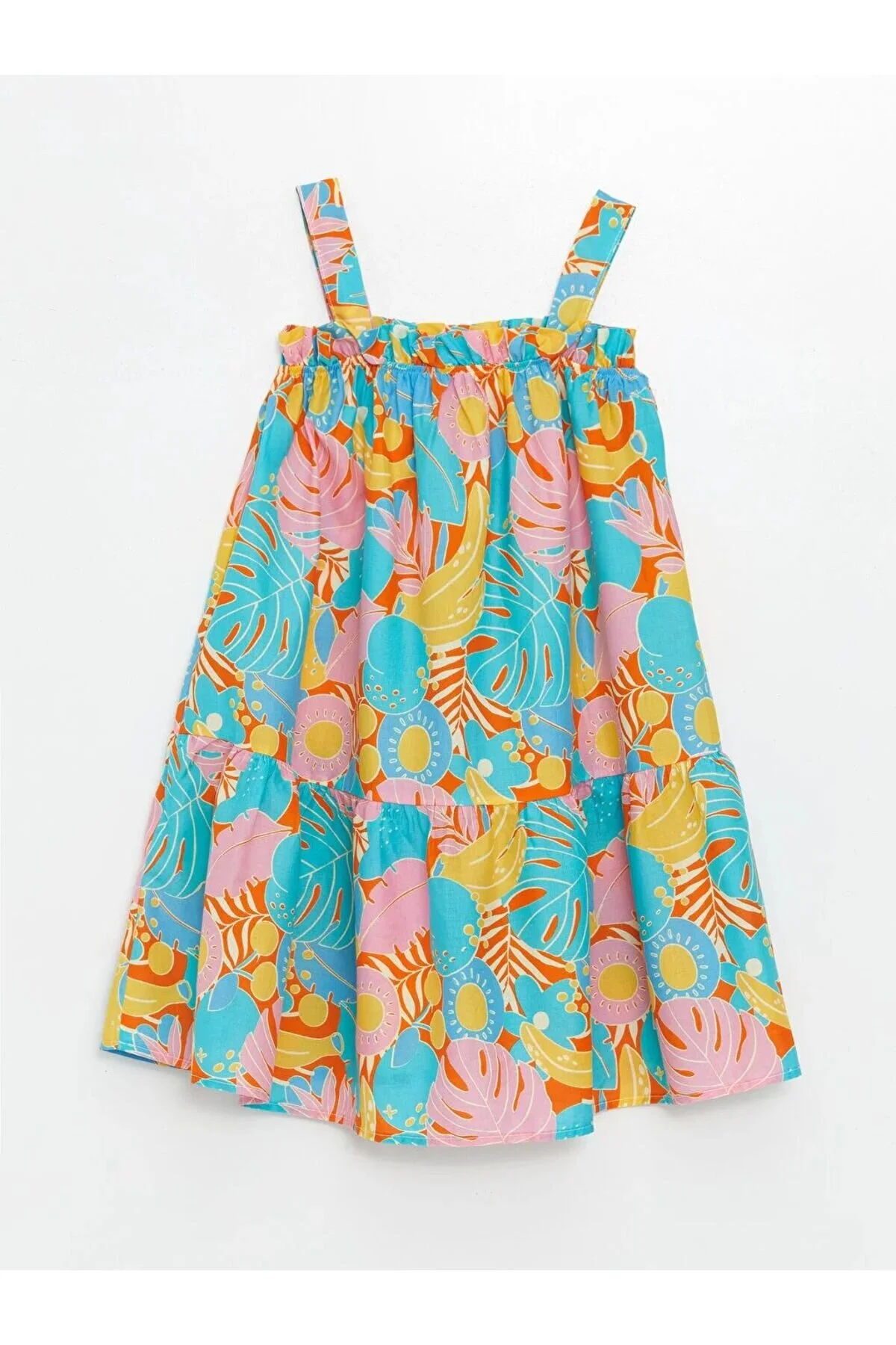 Bild von LC Waikiki Lcw Kids Kleid Mit Quadratischem Ausschnitt Für Mädchen für Damen - 12–13 Jahre