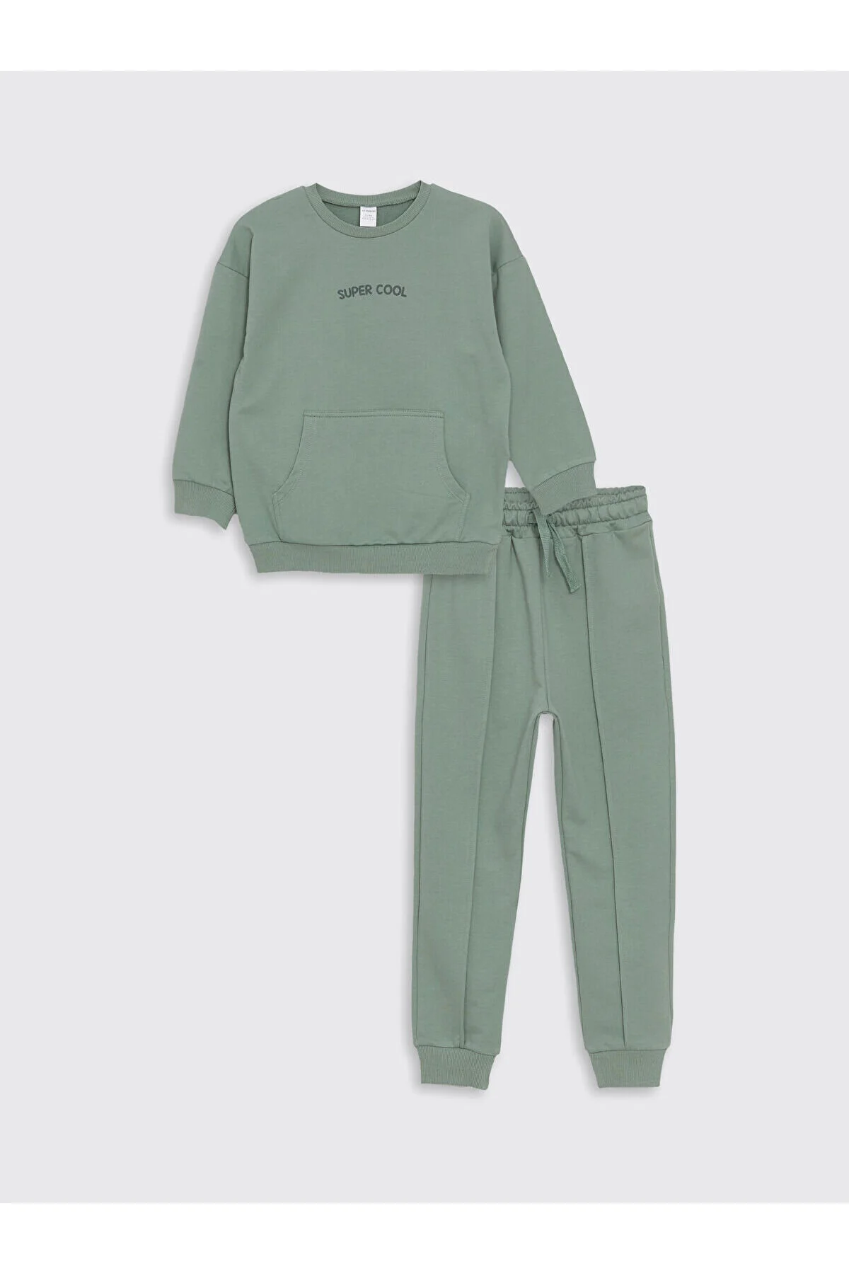 Bild von LC Waikiki Lw – Set Bestehend Aus 2 Langärmligen Sweatshirts Und Jogginghosen Mit Rundhalsausschnitt Für Babys für Herren - 18–24 Monate
