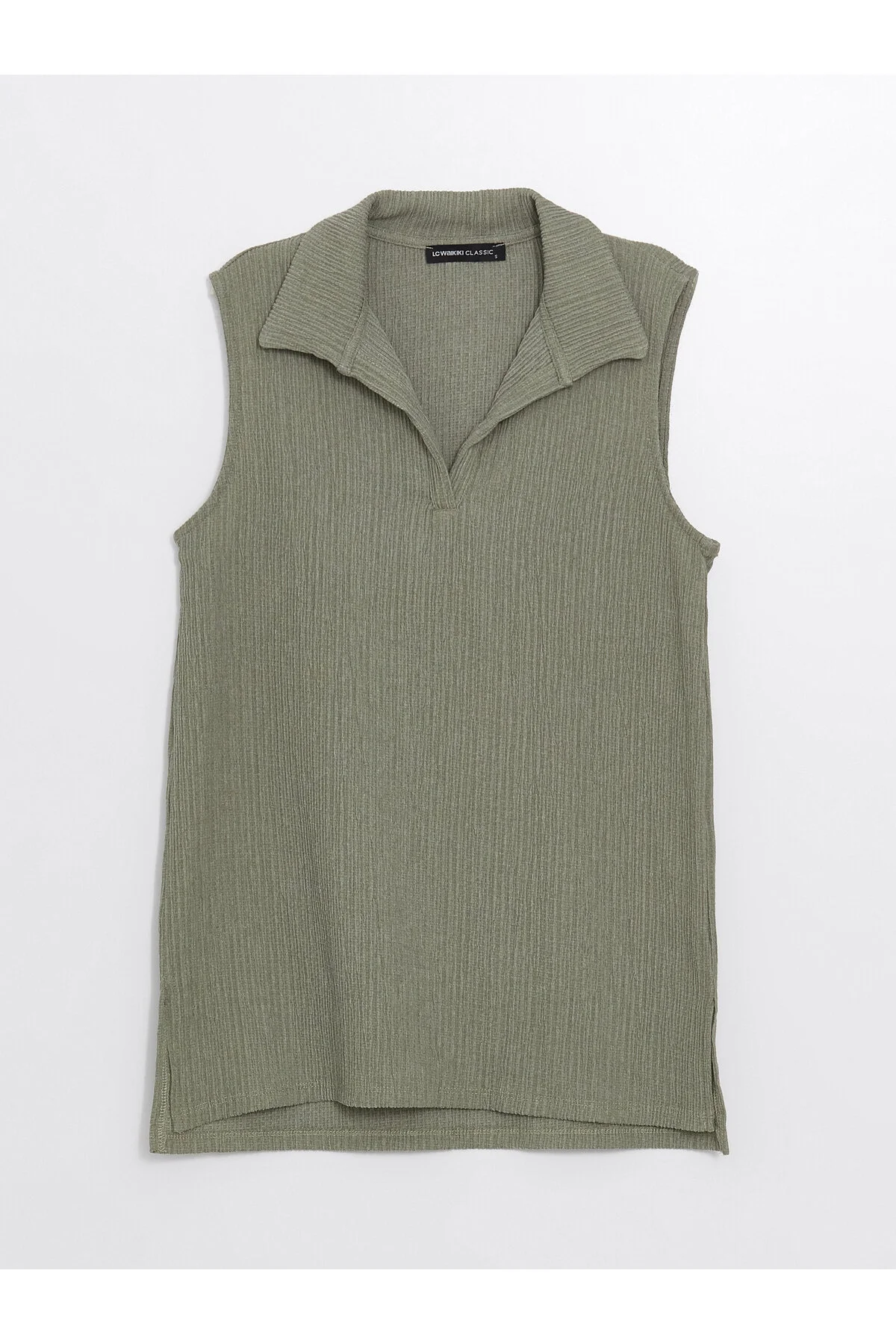 Bild von LC Waikiki Bluse Mit Polokragen für Damen - XL
