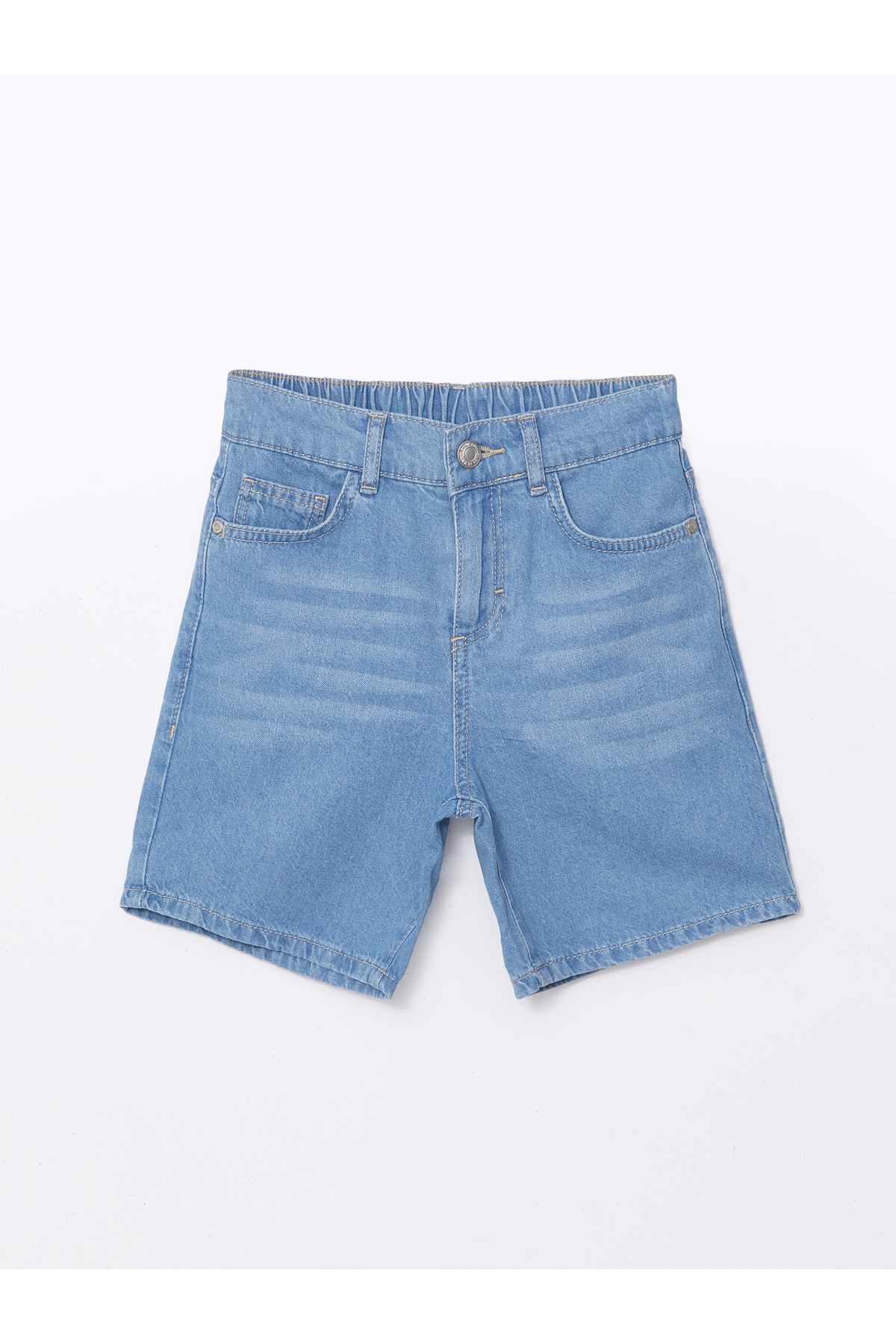 Bild von LC Waikiki Jeansshorts Für Jungen – Bequeme Passform Und Elastischer Bund für Herren - 7–8 Jahre