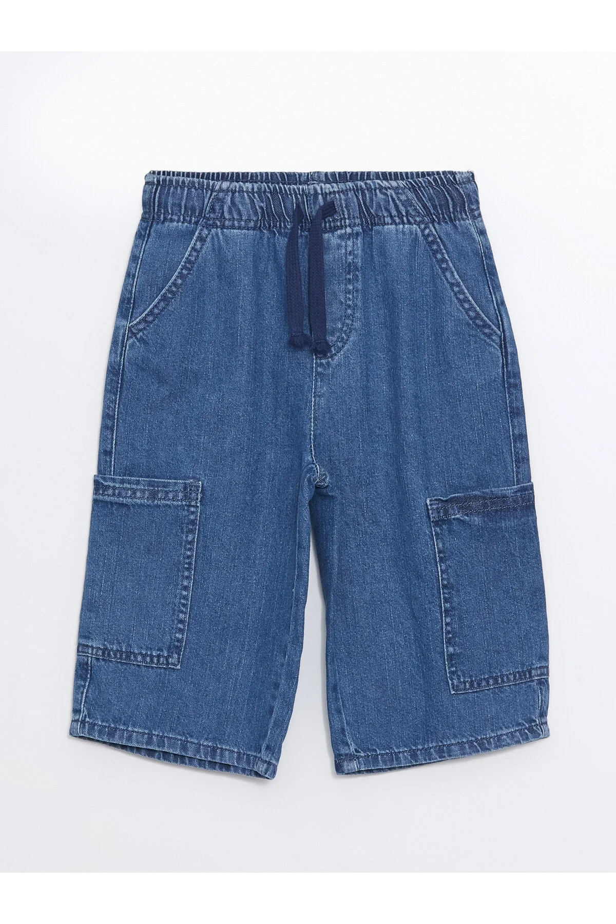 Bild von LC Waikiki Baby-jungen-jeansshorts – Basic-modell Mit Elastischem Bund für Herren - 6–7 Jahre