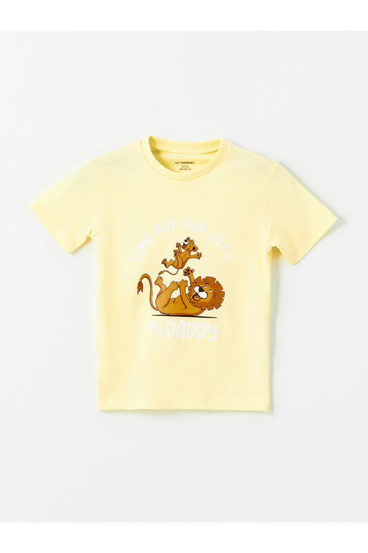 Bild von LC Waikiki Bedrucktes, Kurzärmliges T-shirt Mit Rundhalsausschnitt Für Babys für Herren - 9–12 Monate