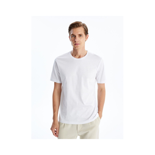 Bild von LC Waikiki Herren Kurzarm-T-Shirt aus gekämmter Baumwolle