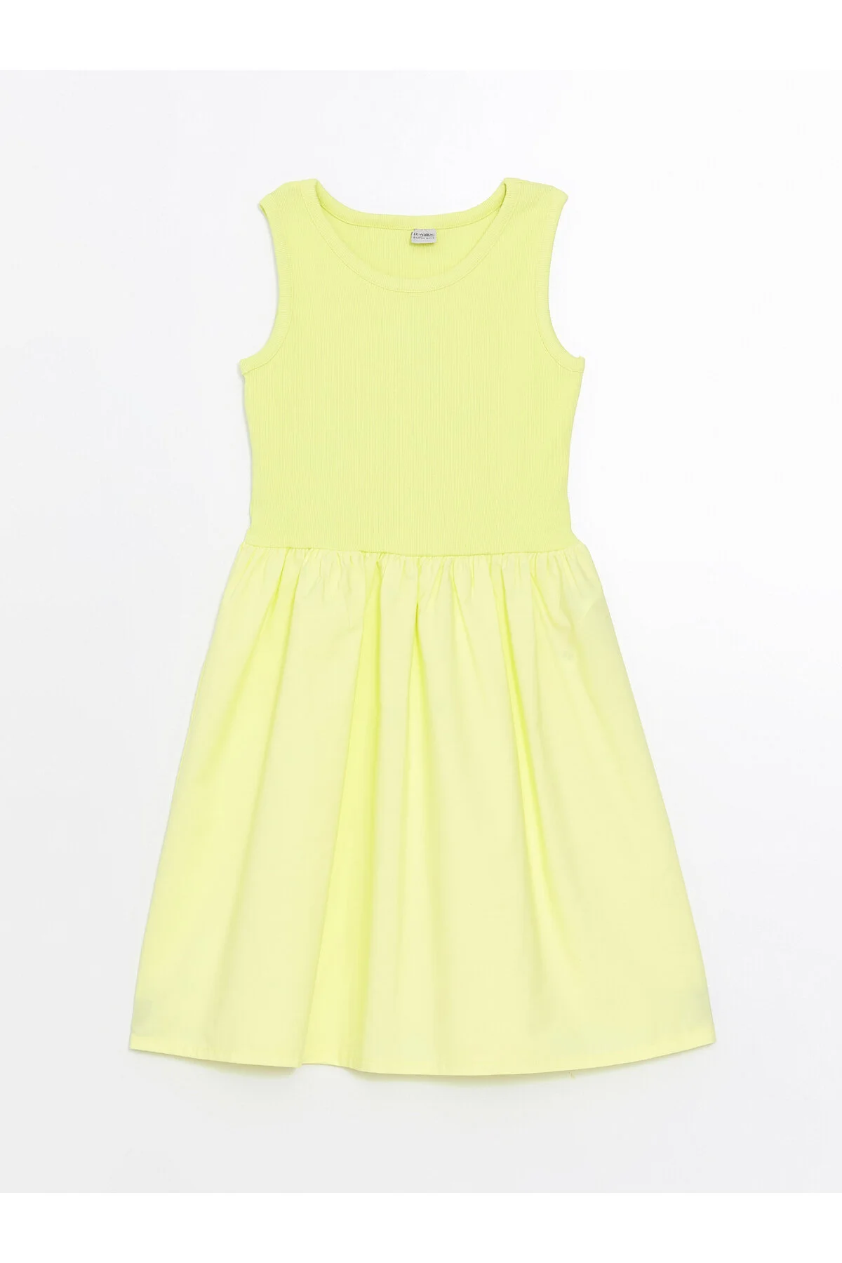 Bild von LC Waikiki Lcw Kids – Mädchenkleid Mit Rundhalsausschnitt für Damen - 6–7 Jahre