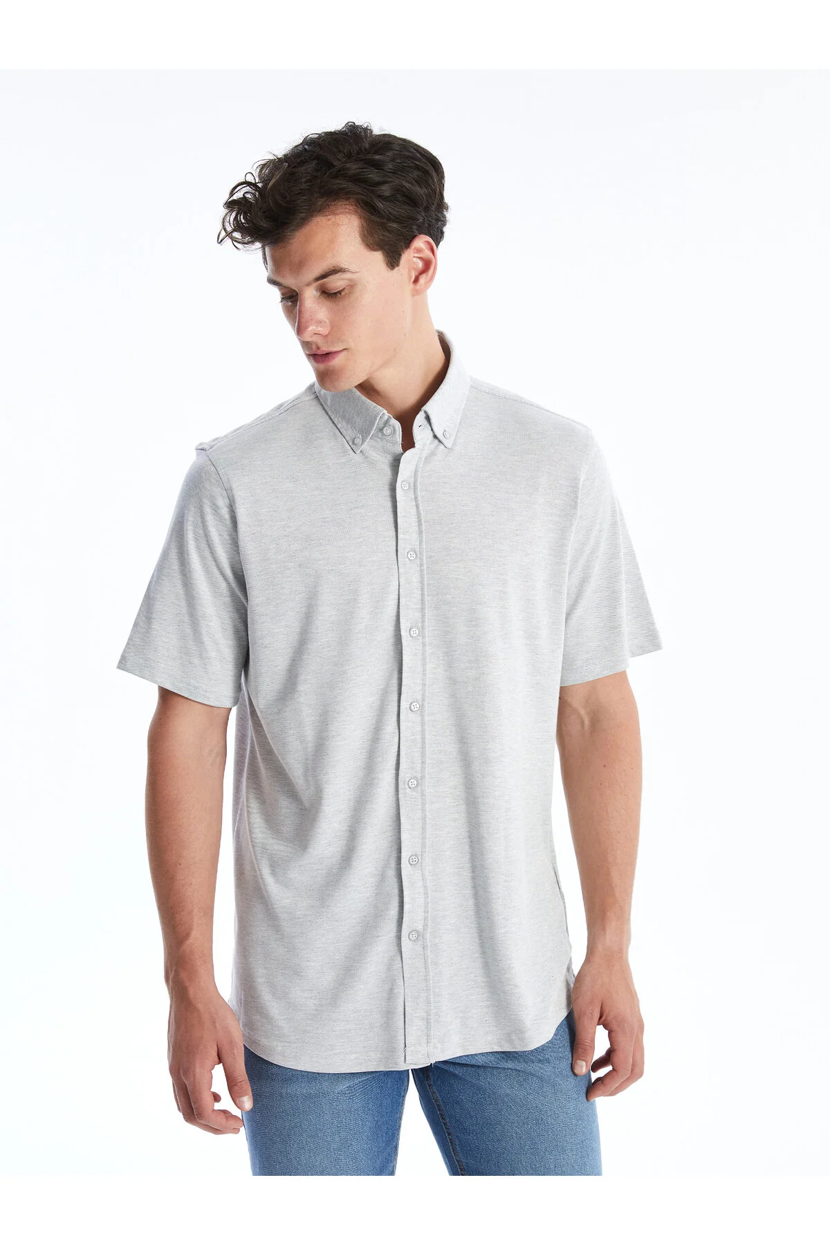 Bild von LC Waikiki Hemd – Slim Fit, Kurze Ärmel für Herren - M