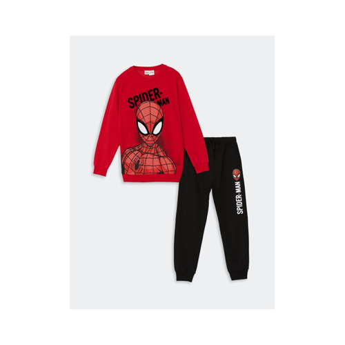 Bild von LC Waikiki Spiderman Trainingsanzug-Set für Jungen - Niedlich und Bequem