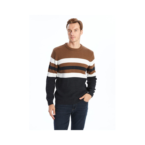 Bild von LC Waikiki Gestreifter Strickpullover für Herren