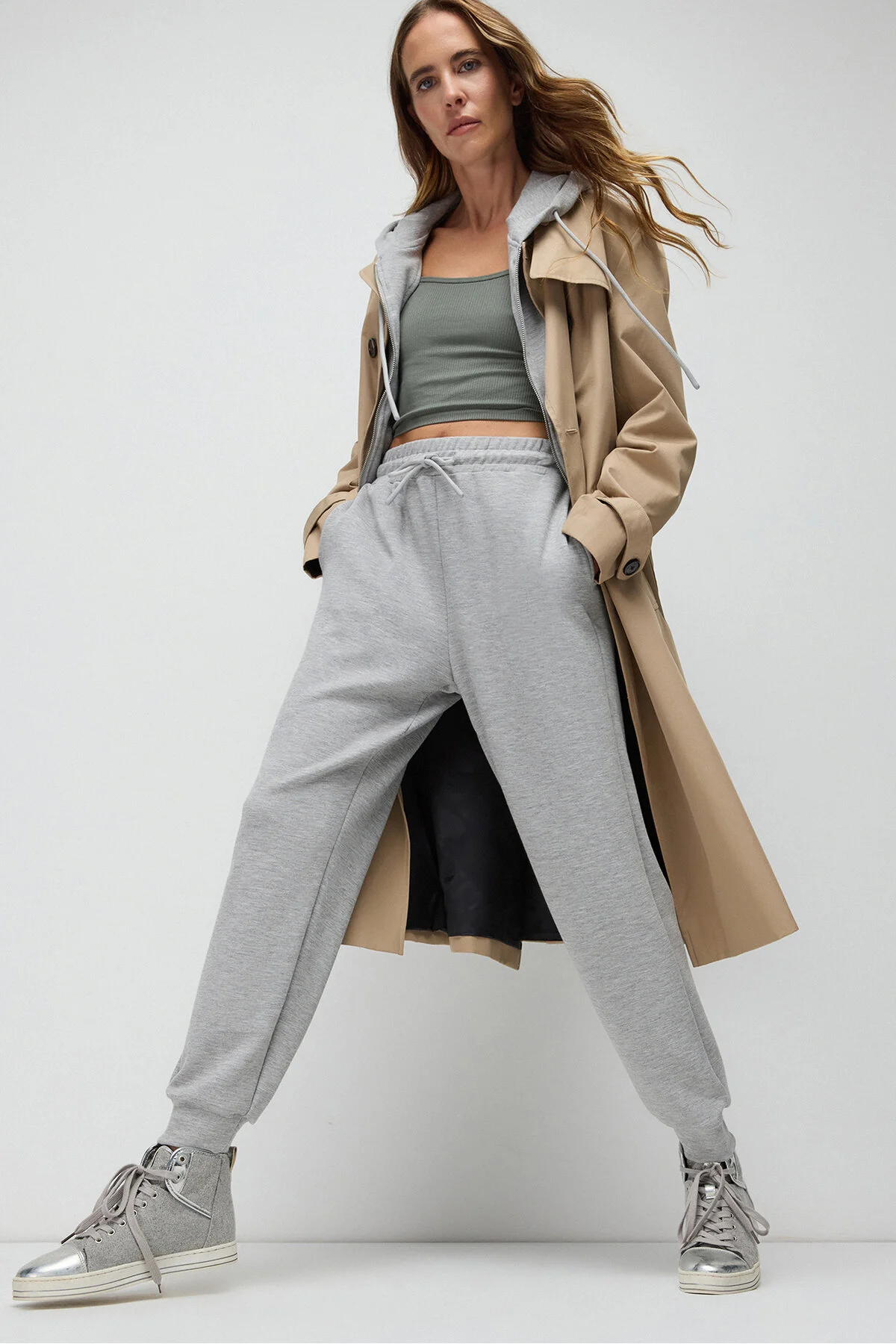 Bild von No Matter What Soft Touch Modal Jogger Pants Wrinkle-free And Silky Smooth für Damen - XS