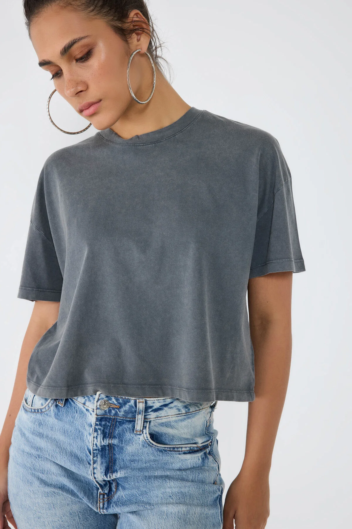 Bild von No Matter What Soft Cut Bicycle Neck T-shirt für Damen - S