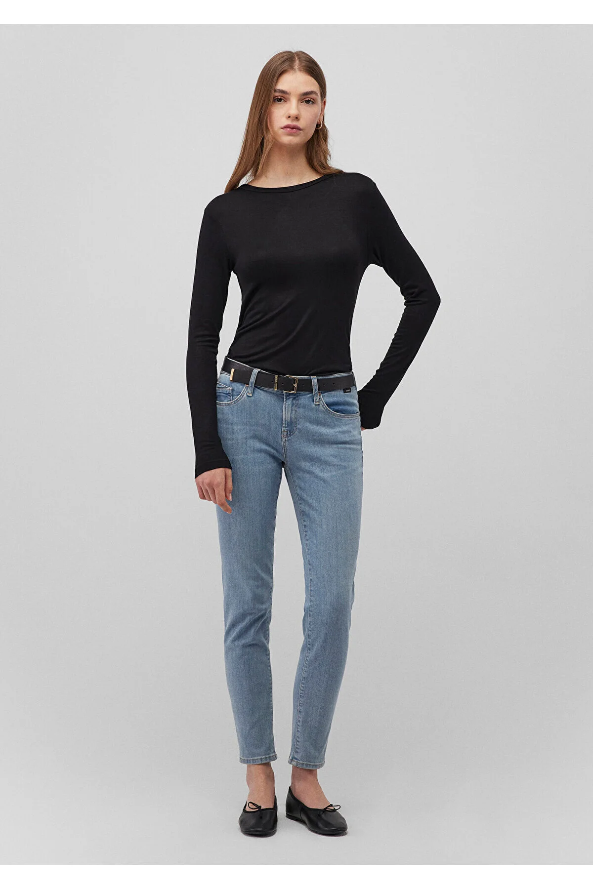 Bild von Mavi Lässige Indigoblaue Jeanshose Von Ada 88192 für Damen - 32/29