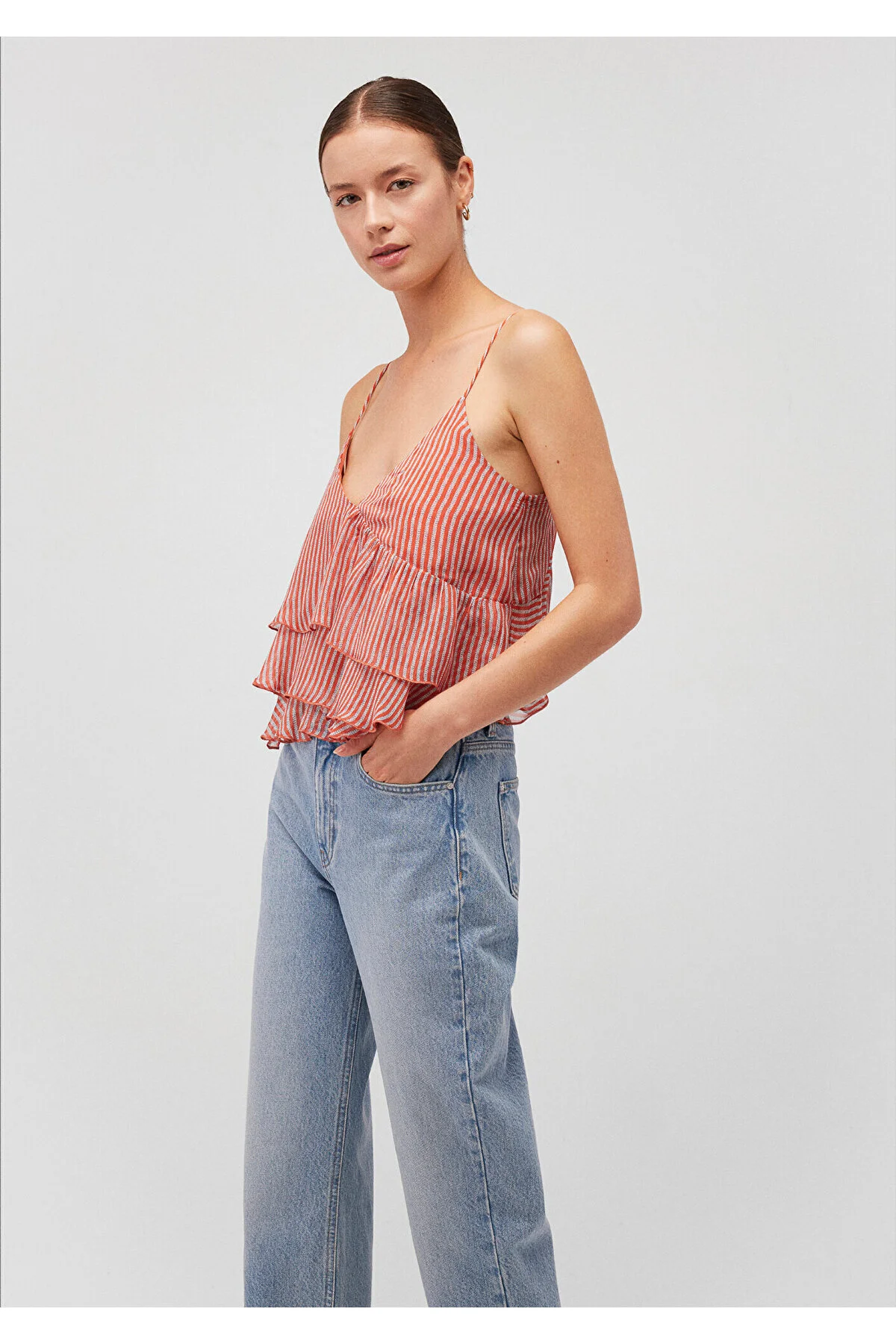 Bild von Mavi Rüschenbluse Mit Trägern -88006 für Damen - M