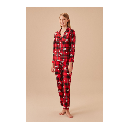 Bild von Eleganter SUWEN Koalina Pyjama-set für Damen