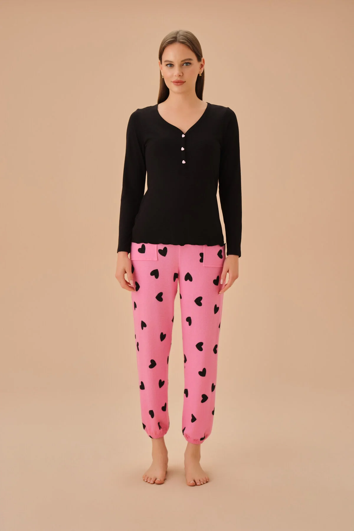 Bild von SUWEN Sweety Pyjama-set für Damen - M
