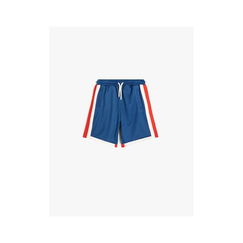 Bild von Stylische Color Block Shorts für Herren im Farbblockdesign