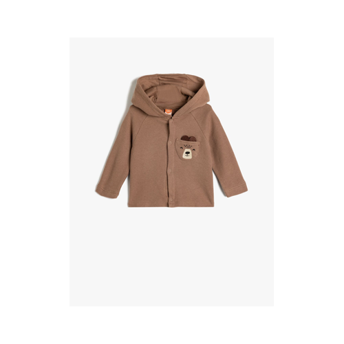 Bild von Koton Baumwoll-Strickjacke mit Kapuze für Herren