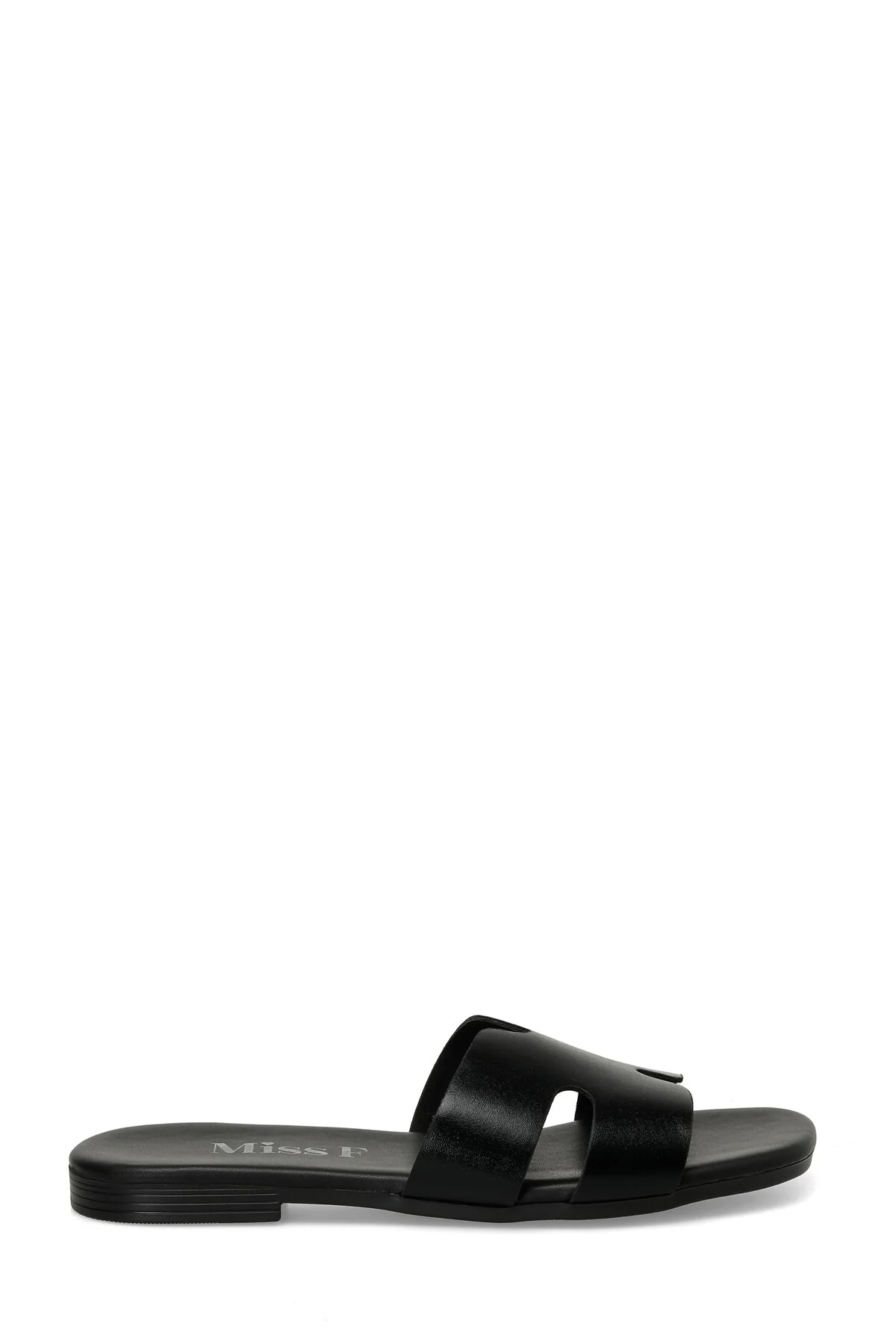 Bild von MissFace Pantolette Schwarz Flacher Absatz für Damen - 38