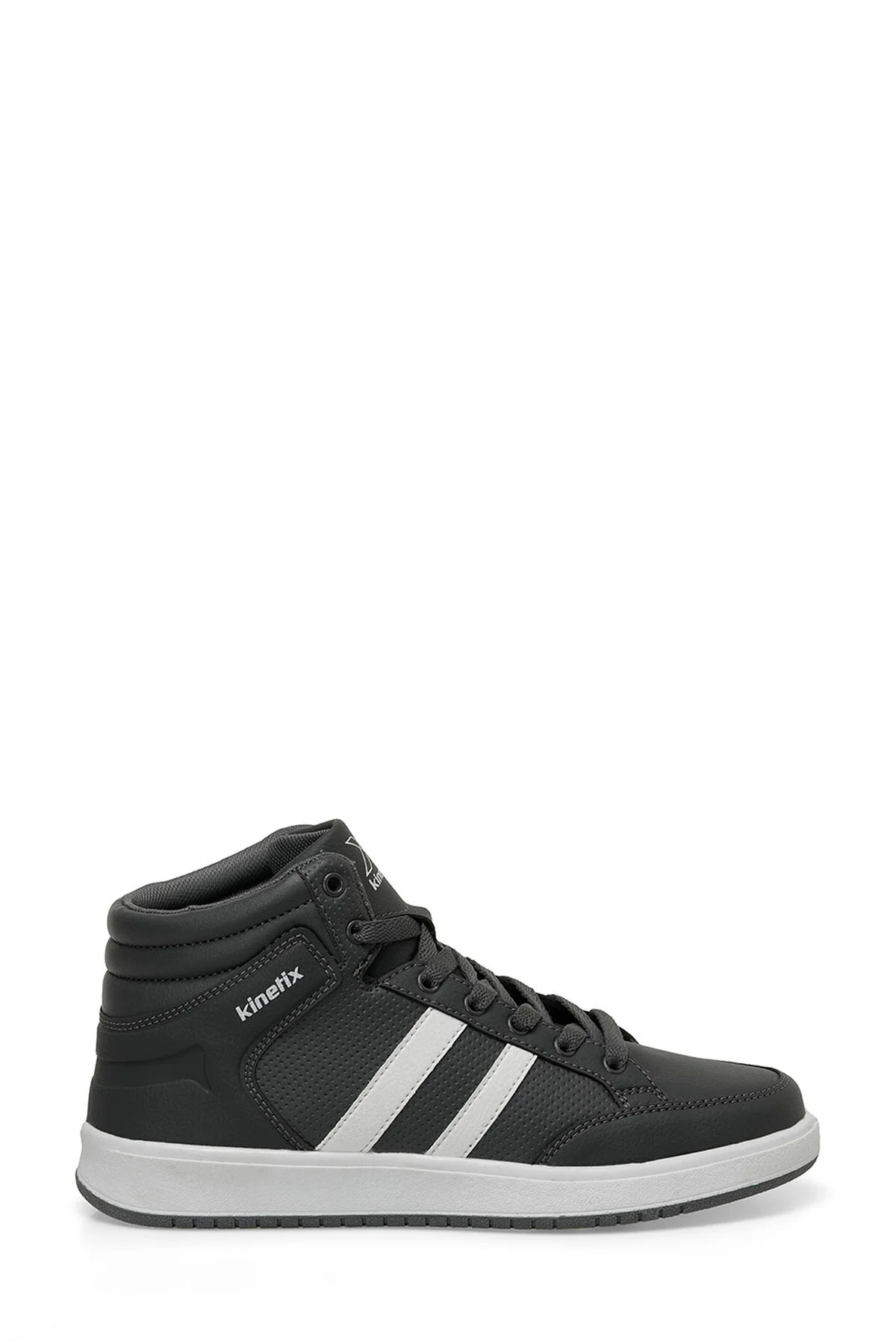 Bild von Kinetix Grauer Unisex Court Pu Hi 4pr High Sneaker für Herren - 37