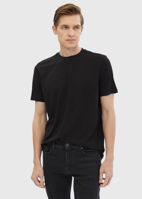 Bild von RAMSEY T-Shirt Schlichtes T-Shirt mit Rundhalsausschnitt