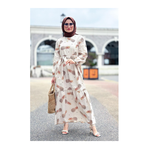 Bild von Sevitli Modest Fashion Kleid in Grün für Damen - Stilvolles Basics für jeden Anlass