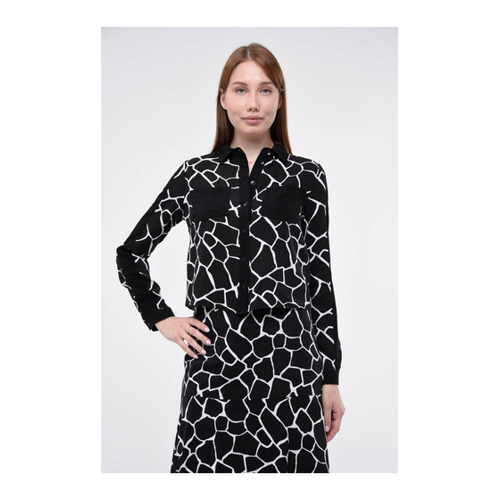 Bild von Stylisches Hemd mit Mosaikmuster für Damen