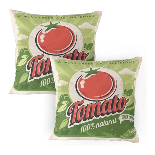 Bild von ABAKUHAUS Jahrgang Kissenbezug Packung mit 2