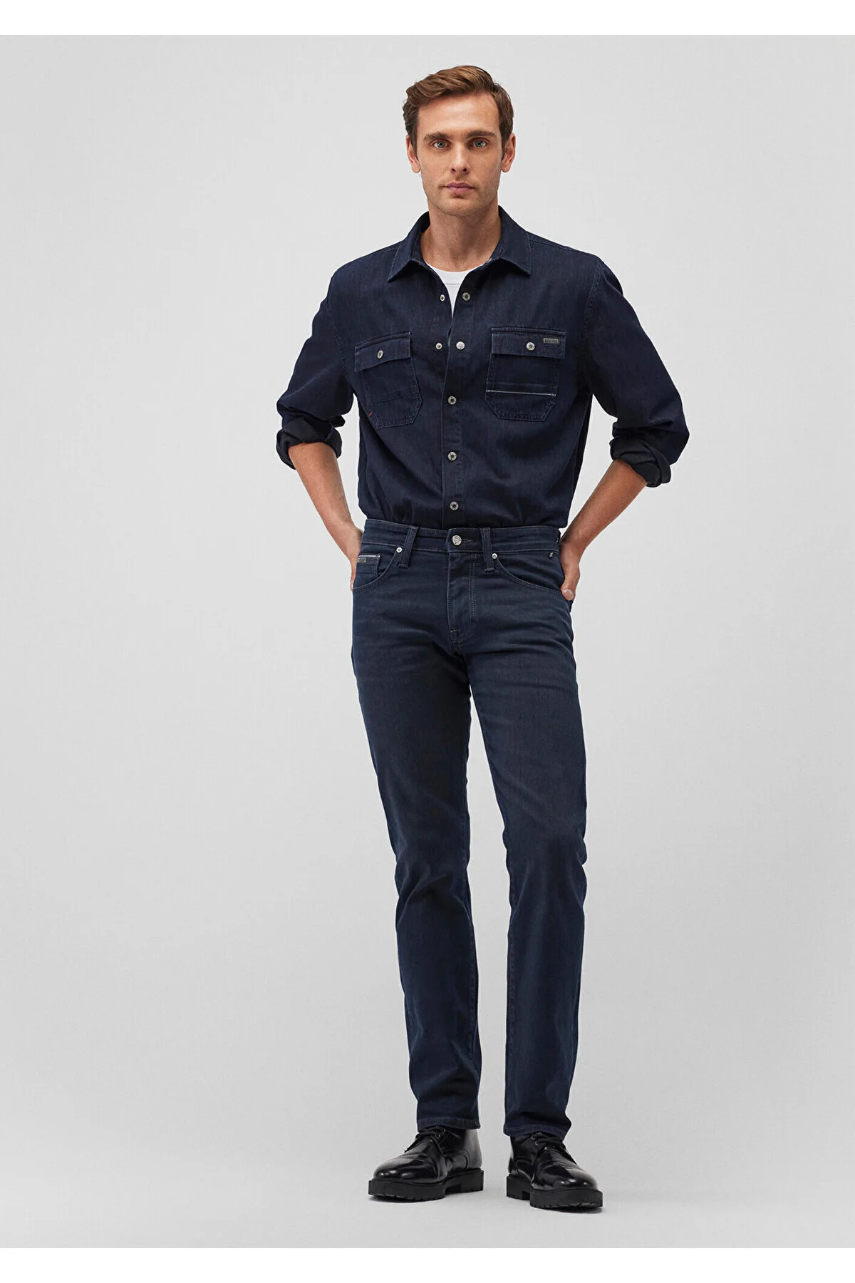 Bild von Mavi Hunter Pro Misty Ink Jeanshose 87874 für Herren - 34/32